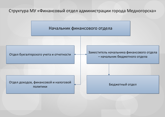 Структура Финансового отдела